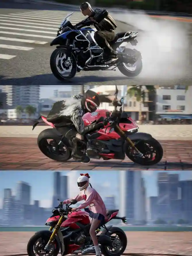 4k机车壁纸 - 竞速 - 赛车 - 骑手「哲风壁纸」