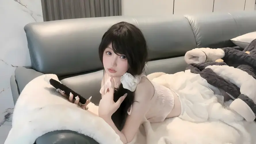 2k休闲壁纸-毛绒玩具 - 可爱-灰色沙发热门的壁纸「哲风壁纸」