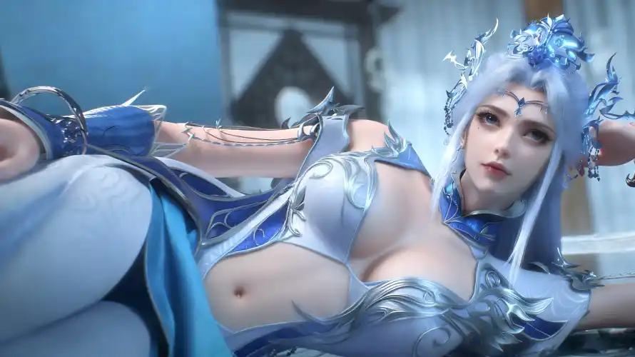 4k仙侠壁纸 - 妩媚 - 性感 - 战甲「哲风壁纸」