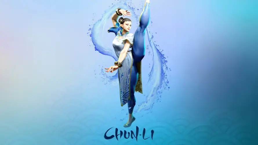 4k春丽壁纸-水元素壁纸和武术-女性角色热门的壁纸「哲风壁纸」