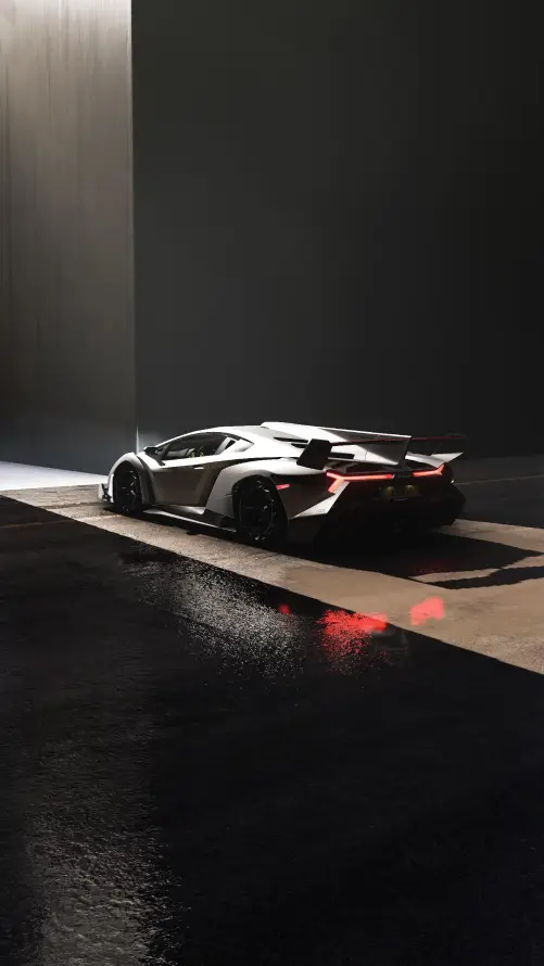 4k光影壁纸 - 夜景 - 奢华 - 汽车「哲风壁纸」