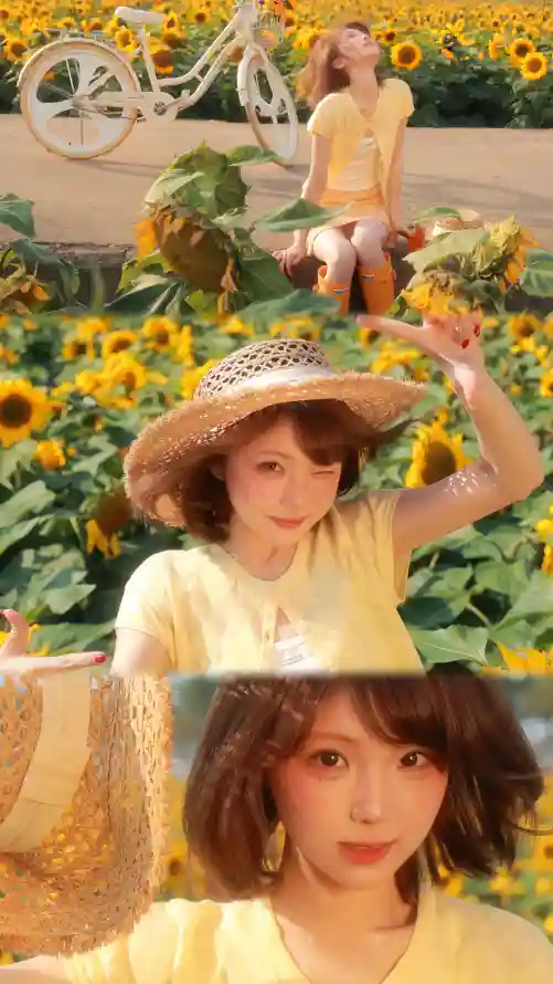 4k夏日壁纸 - 清新 - 甜妹 - 花田「哲风壁纸」