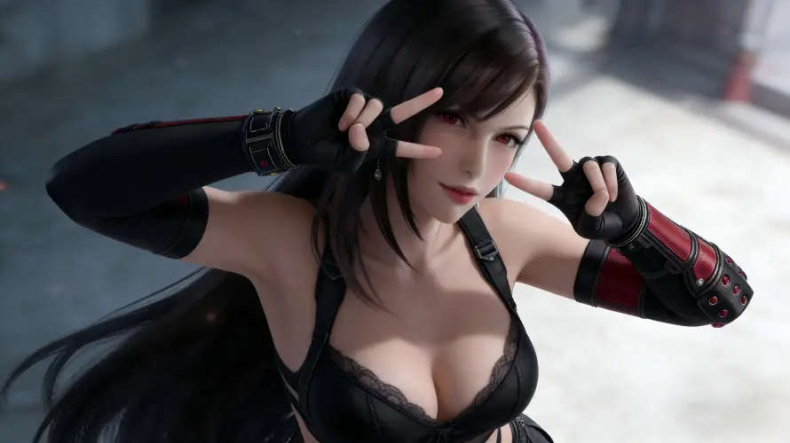 4k性感壁纸 - 蒂法 - 迷人 - 3D建模「哲风壁纸」 4k性感壁纸 - 蒂法 - 迷人 - 3D建模「哲风壁纸」