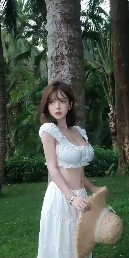 4k夏日壁纸 - 户外 - 清新 - 美女「哲风壁纸」