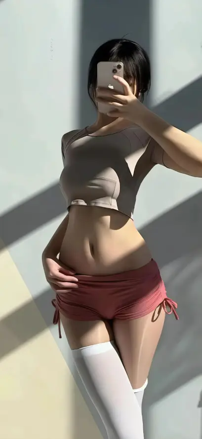 4k光影壁纸 - 美女 - 自拍 - Ios「哲风壁纸」