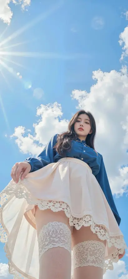 4k夏日壁纸 - 户外 - 清新 - 白云「哲风壁纸」