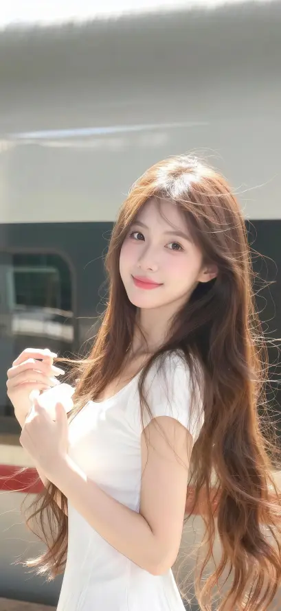 4k微笑壁纸 - 户外 - 时尚 - 气质「哲风壁纸」