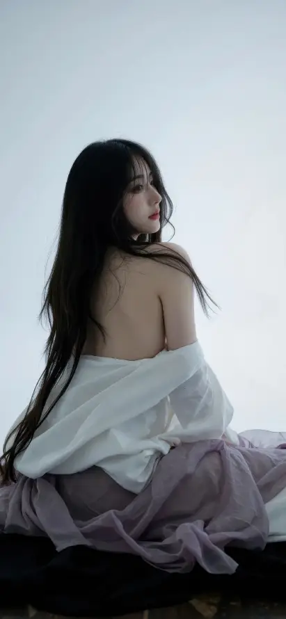 4k性感壁纸 - 白衣 - 私房 - 简约「哲风壁纸」