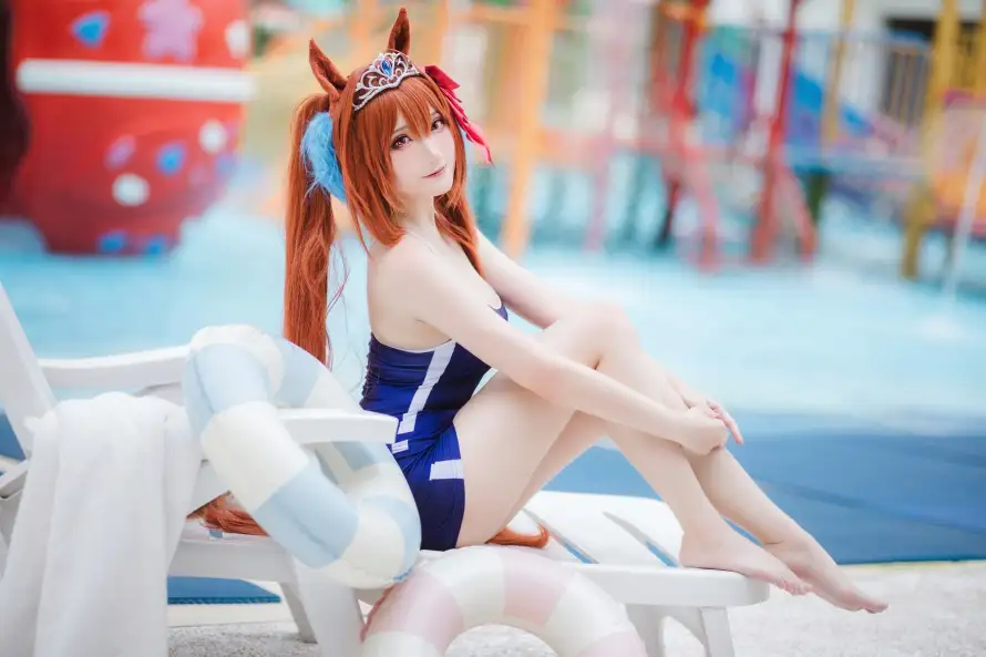 4k休闲壁纸 - 兽耳 - 夏日 - 泳装「哲风壁纸」