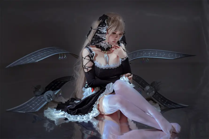 4k科幻壁纸 - 背景 - 哥特风 - 女仆装「哲风壁纸」