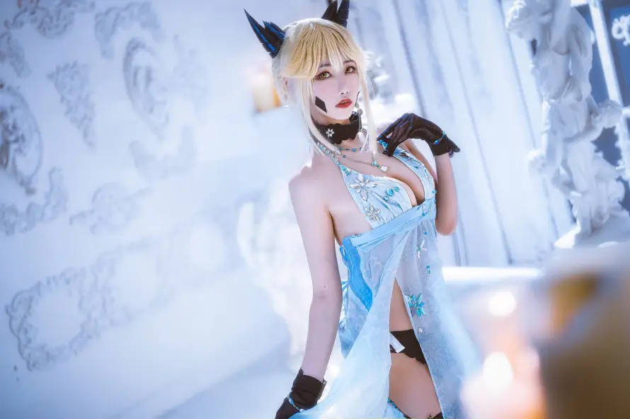 4k优雅壁纸 - 复古 - 头饰 - 白色「哲风壁纸」