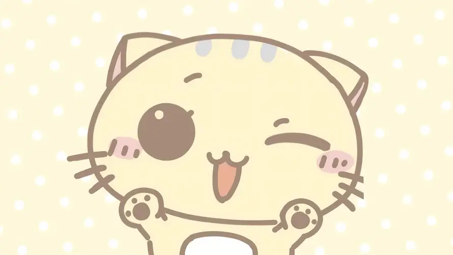 4k卡通壁纸 - 可爱 - 吐舌 - 手绘「哲风壁纸」