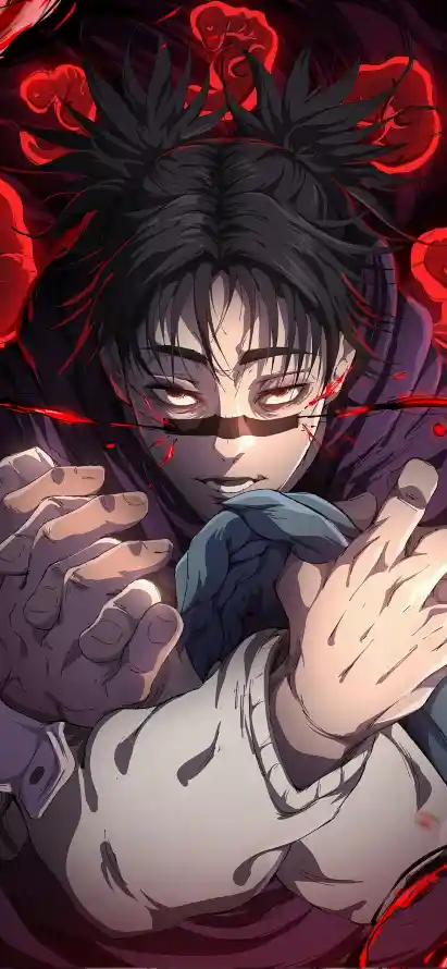 4k胀相壁纸 - 咒术师 - 暗色调 - 动漫插画「哲风壁纸」