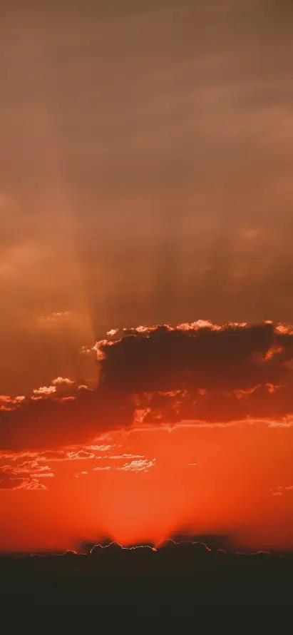 4k云彩壁纸 - 余晖 - 傍晚 - 光影「哲风壁纸」