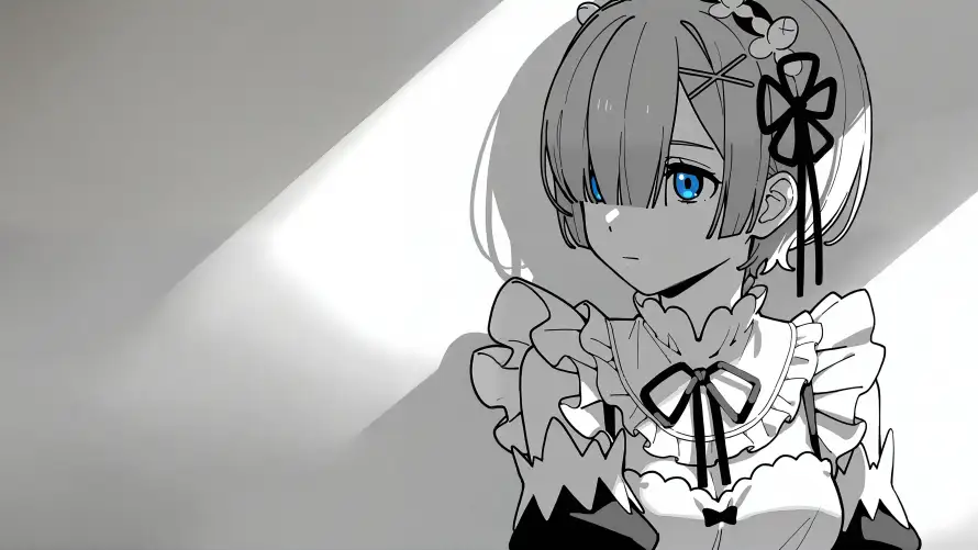 4k插画壁纸 - 简约 - 线描 - 线稿「哲风壁纸」