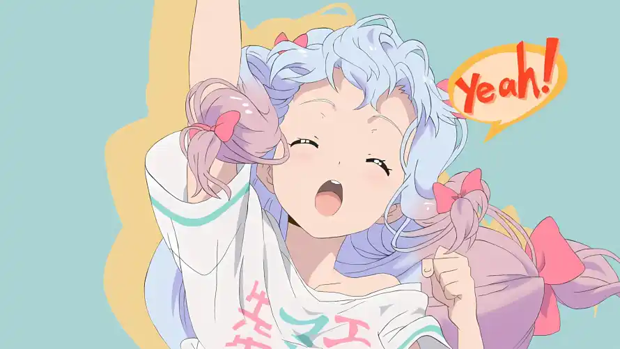 2k蓝紫发壁纸-动漫人物和卡通人物-可爱女孩「哲风壁纸」