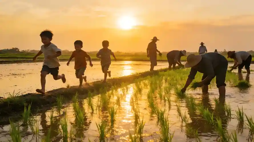 3k乡村壁纸-乡村生活壁纸和儿童-自然风光热门的壁纸「哲风壁纸」