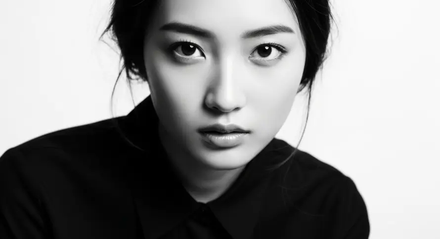 4k制作壁纸 - 摄影师 - 人物肖像 - 冷调人像「哲风壁纸」