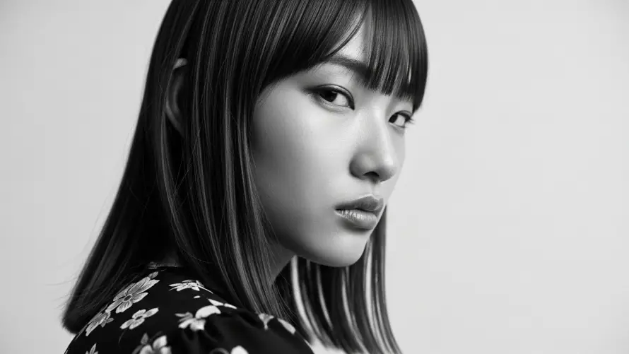 4k刘海壁纸 - 制作 - 花衣 - 长发「哲风壁纸」