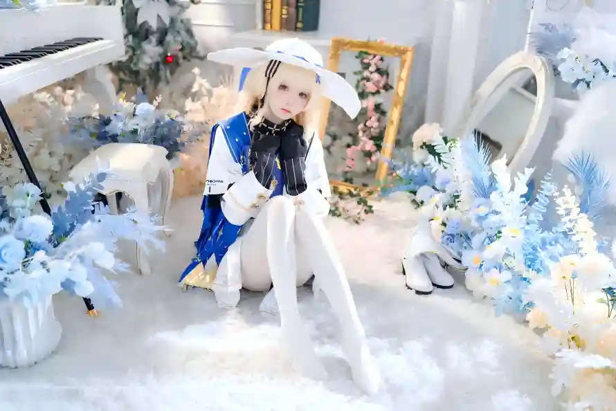 4k美女壁纸 - 菲比 - 鸣潮 - cos「哲风壁纸」