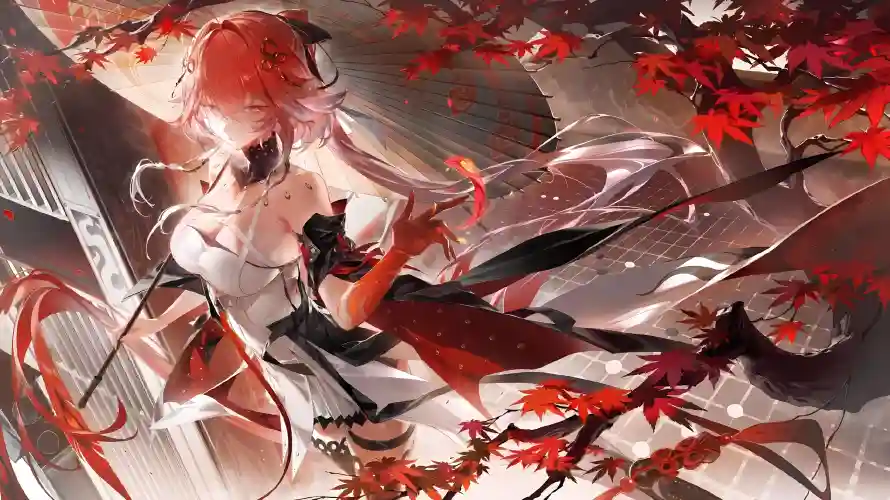 4k侠女壁纸 - 古风 - 国风 - 屋檐「哲风壁纸」