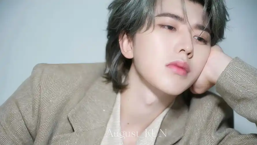 4k慵懒壁纸 - 托腮 - 清冷 - 爱豆「哲风壁纸」