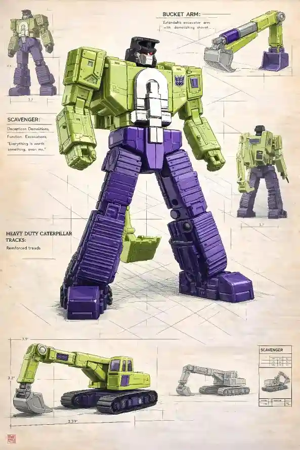 4kG1壁纸 - 机甲 - 玩具 - 紫色「哲风壁纸」