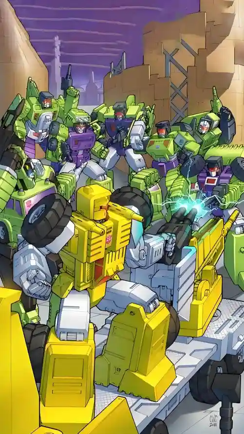 4k战斗壁纸 - 机甲 - 大力神 - 工程车「哲风壁纸」