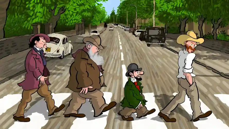 4k保罗壁纸 - 列夫 - 复古 - 恶搞「哲风壁纸」