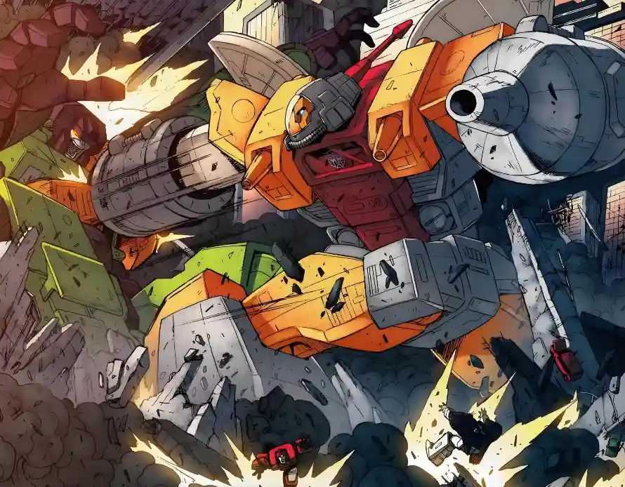 4kG1壁纸 - 动画 - 大炮 - 废墟「哲风壁纸」