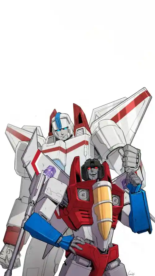 4k天火壁纸 - 机甲 - 狂派 - 白色「哲风壁纸」