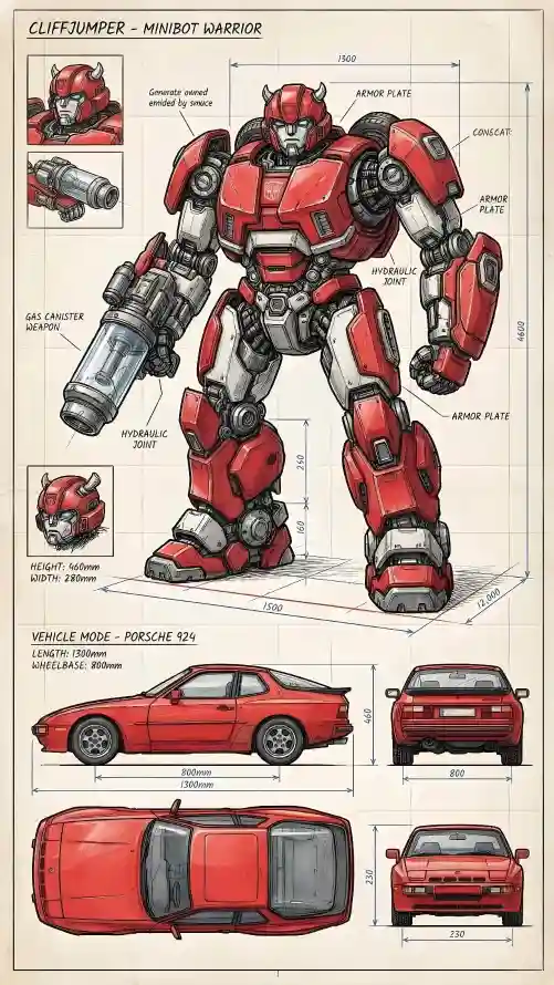 4kG1壁纸 - 机甲 - 武器 - 红色「哲风壁纸」