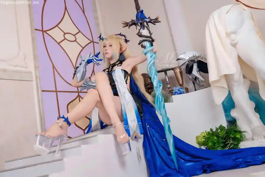 5k法杖壁纸-cos壁纸和绿植-欧式场景热门的壁纸「哲风壁纸」