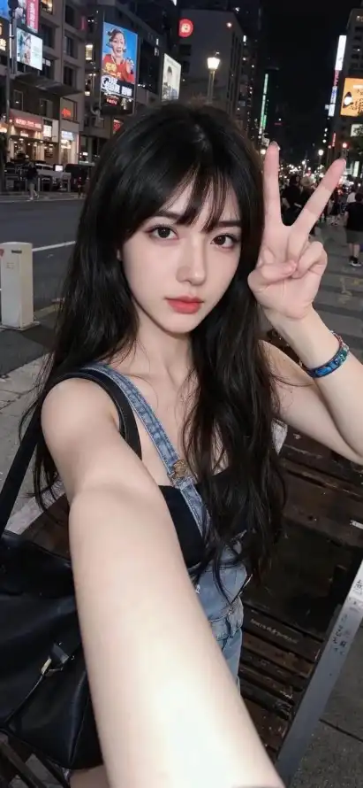 4k吊带壁纸 - 夜景 - 手镯 - 比耶「哲风壁纸」