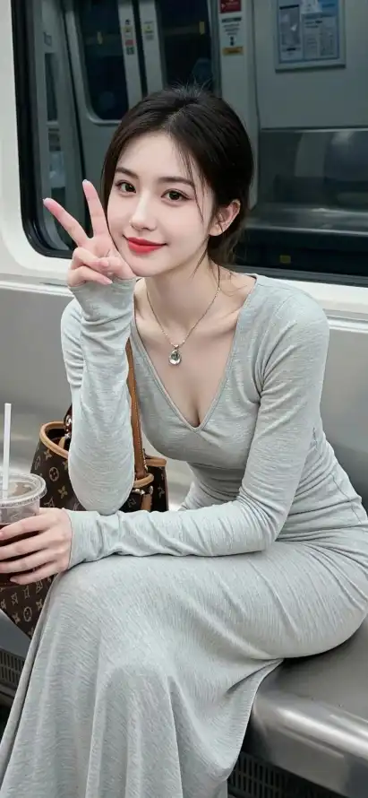 4k包包壁纸 - 地铁 - 奶茶 - 比耶「哲风壁纸」