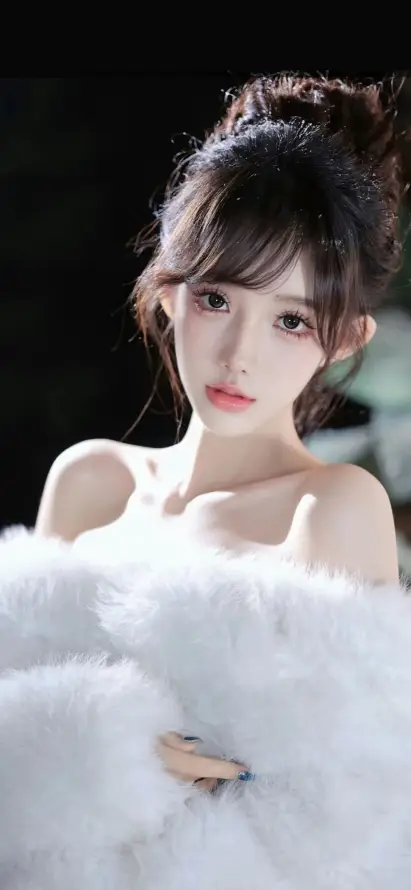 4k吊带壁纸 - 清纯 - 红唇 - 纯欲「哲风壁纸」