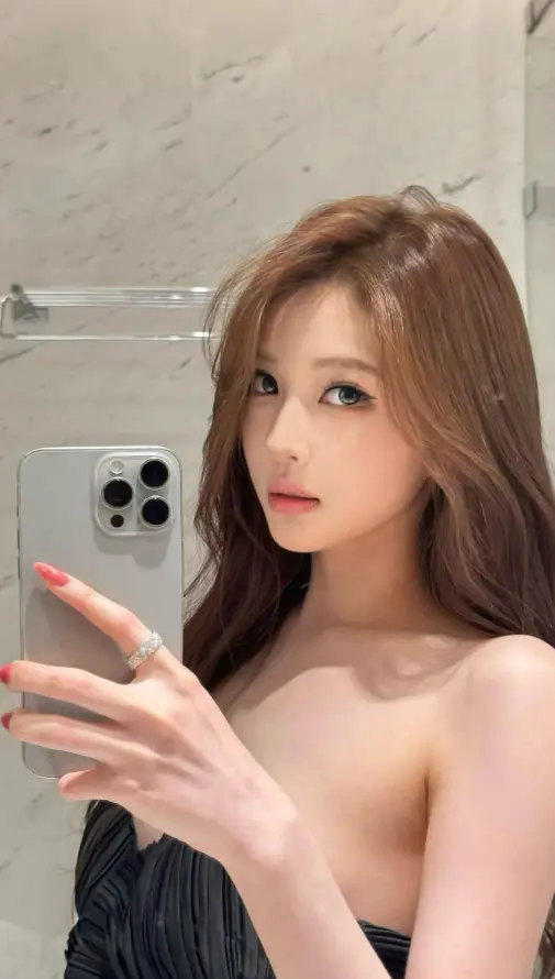 4k御姐壁纸 - 戒指 - 抹胸 - 棕发「哲风壁纸」