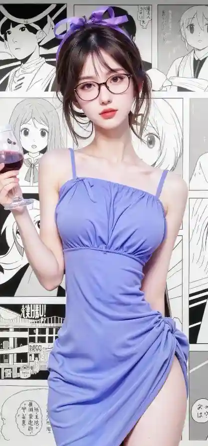 4k红唇壁纸 - 红酒 - 美女 - Ios「哲风壁纸」