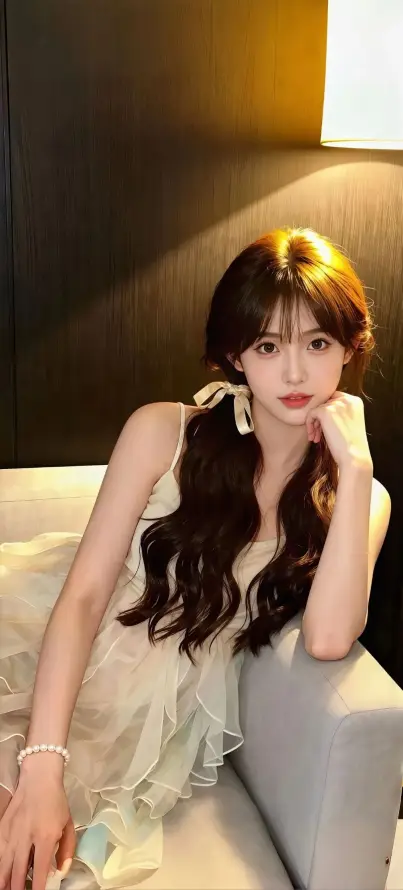 4k卷发壁纸 - 居家 - 暖光 - 沙发「哲风壁纸」