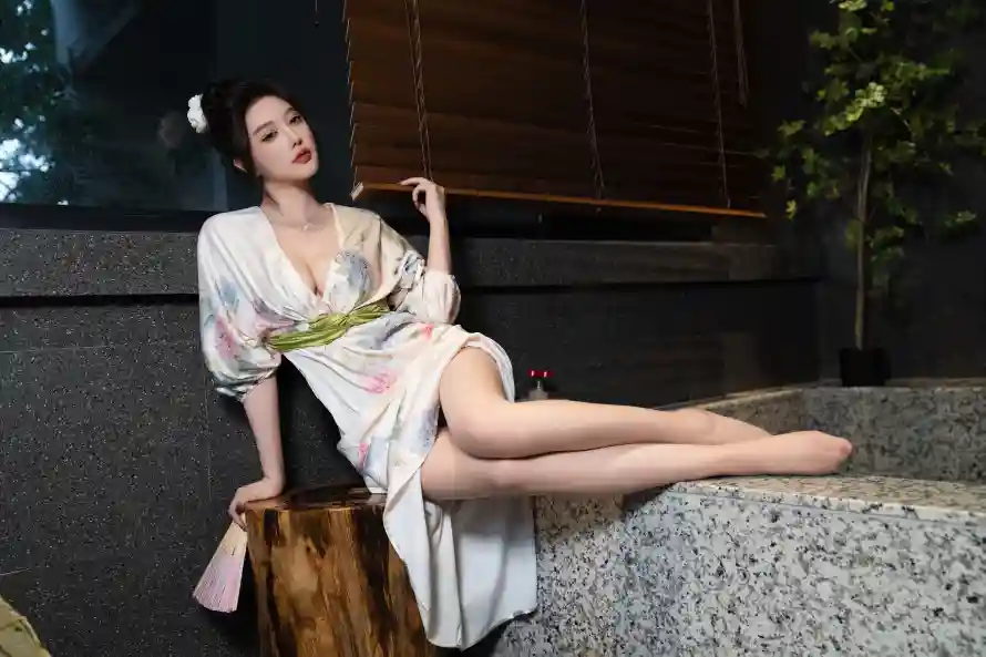 4k发髻壁纸 - 可爱 - 和服 - 日式「哲风壁纸」