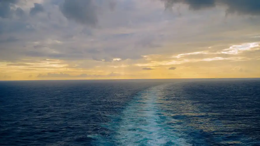4k云彩壁纸 - 光阴 - 大海 - 天空「哲风壁纸」
