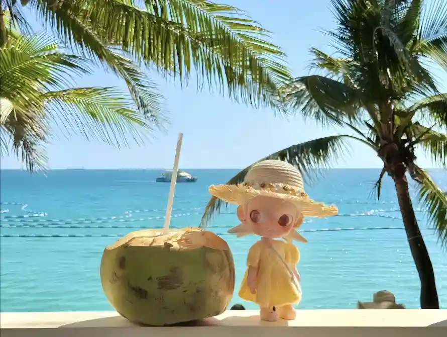 4k大海壁纸-泡泡玛特 - 蓝天-热门的壁纸「哲风壁纸」