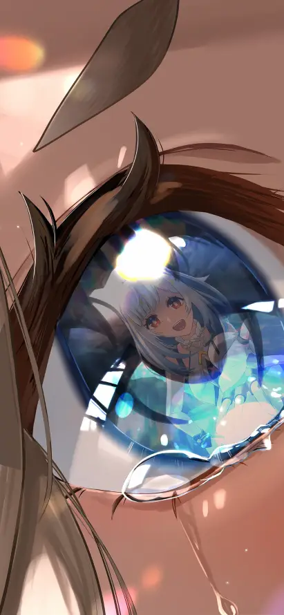 4k光斑壁纸 - 原神 - 棕发 - 眼睛「哲风壁纸」