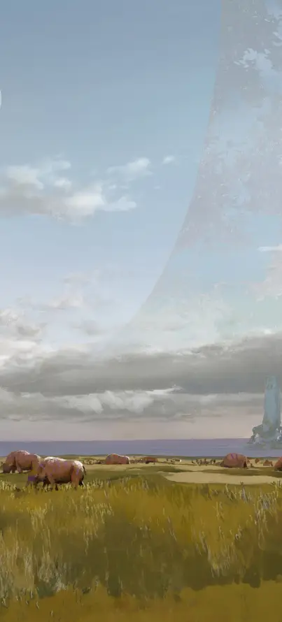 4k天空壁纸 - 彩虹 - 放牧 - 旷野「哲风壁纸」