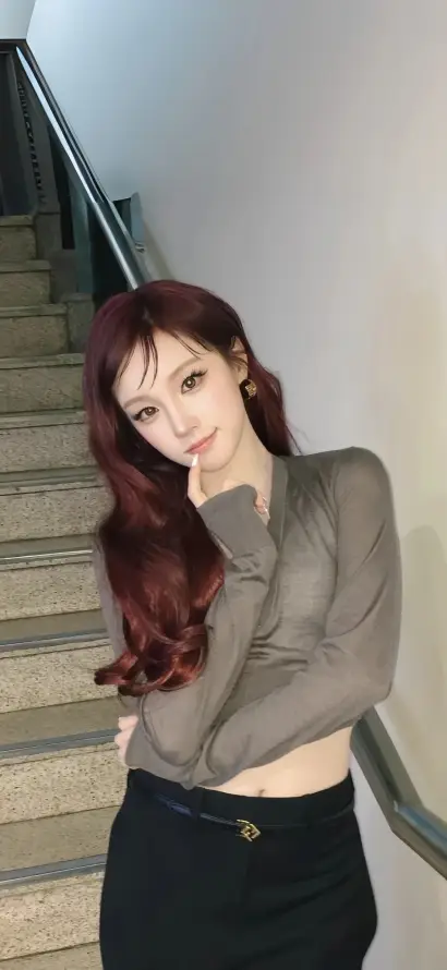 4k卷发壁纸 - 扶手 - 楼梯 - 楼道「哲风壁纸」