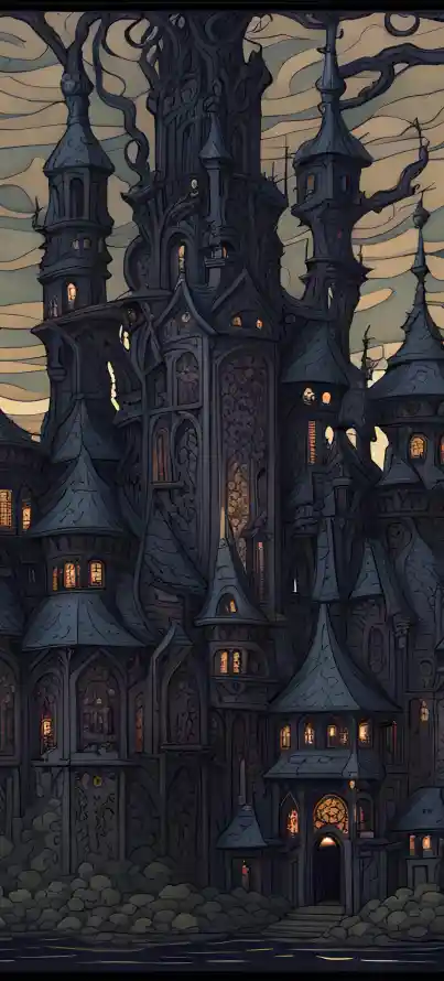 4k城堡壁纸 - 复古 - 奇幻 - 尖塔「哲风壁纸」
