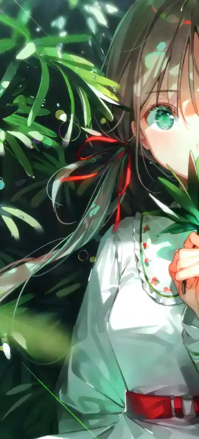 4k光斑壁纸 - 树林 - 棕发 - 治愈「哲风壁纸」