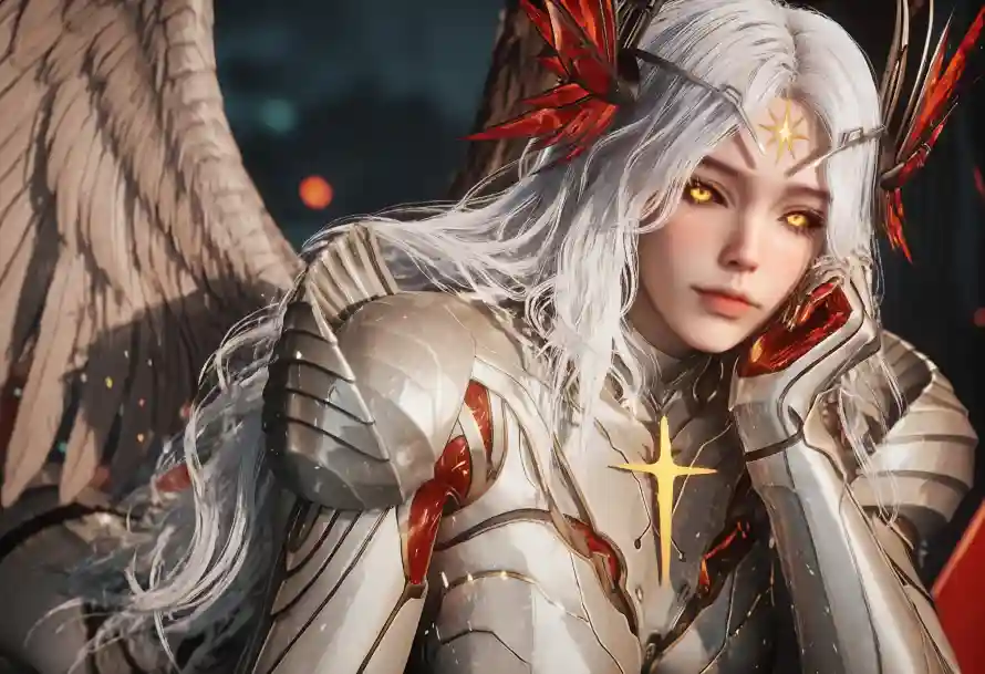 4k国漫壁纸 - 战甲 - 翅膀 - 金瞳「哲风壁纸」 4k国漫壁纸 - 战甲 - 翅膀 - 金瞳「哲风壁纸」