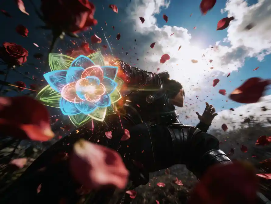 4k光影壁纸 - 国风 - 天空 - 异火「哲风壁纸」 4k光影壁纸 - 国风 - 天空 - 异火「哲风壁纸」