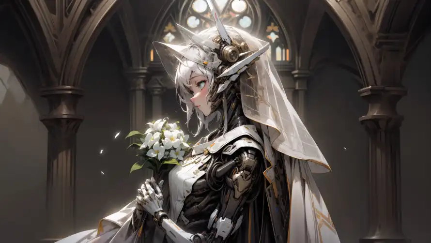 3k4K壁纸-未来感与头纱-欧式建筑壁纸分享「哲风壁纸」